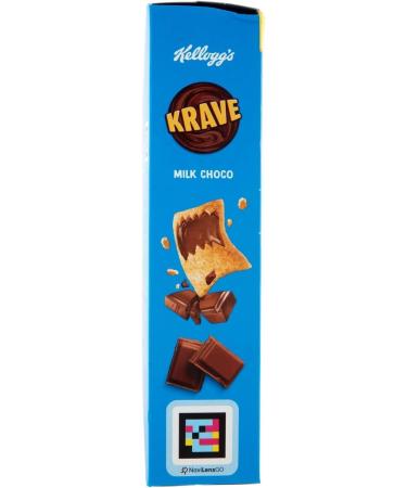 Kellogg's 3x Kelloggs Krave Milk Choco Flavor Cerealia bundle wheat oats and rice with milk chocolate filling 410 g - Buy Online on GoSupps.com
