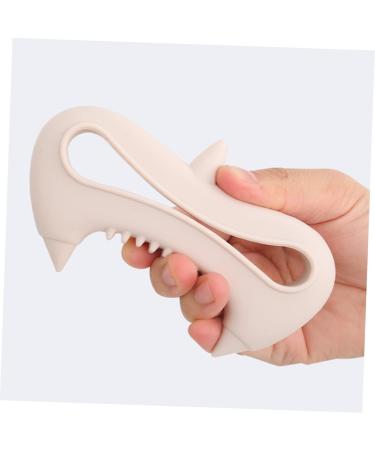 Fomiyes 5-in-1 Acupuncture Massage Device | Silicone Head Massager & Gua Sha Tool | Manual Spa Roller for Ultimate Relaxation - Buy Online on GoSupps.com