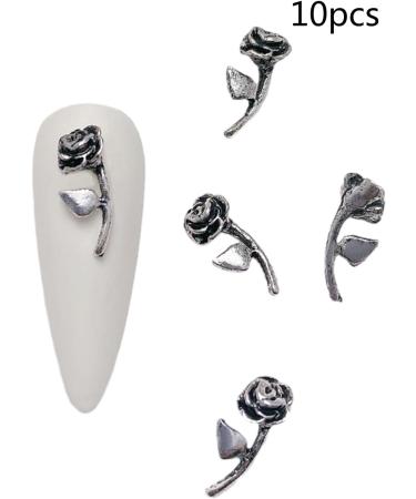 Nail Art Decoration Tips Ornament Metal Alloy Nail Art Decals Pendant Manicure Accessories Eye Catching For Girls Nail Art Accessories Decoration Decals Craft Supplies Jewelry For Girls Crystal - Buy Online on GoSupps.com