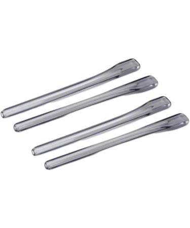 Veerji Glasses Replacement Bars | Arm Frame Repair Accessories | 2 Pairs Transparent Gray End Tips & Iron Replacement Earplugs for Thin Metal Glass Legs - Buy Online on GoSupps.com