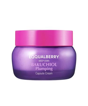 G n rique EQUAL BERRY Deep Cera Bakuchiol Plumping Capsule Cream Moisturizing Capsule Cream Purple Facial Care - Made in Korea