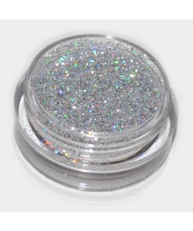 Silver Laser Eye Shadow Loose Glitter Dust Body Face Nail Art Party Shimmer Make-Up by Kiara H&B