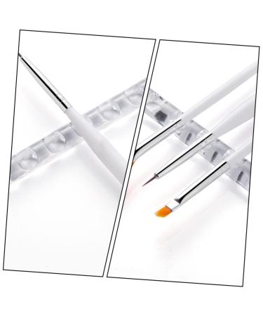 FRCOLOR 15 Pcs Nail Penholder Organizer - Acrylic Manicure Accessory & Storage Rack for Nail Supplies - Buy Online on GoSupps.com