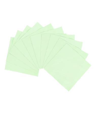Healifty 10pcs Silver Wiping Cloth Lens Clean Cloth Soft Glasses Wiper Gold Cleaner Cloth Lens Cleaning Cloth Cloth Platinum Cloth Large Size Cloth Microfiber Suede
