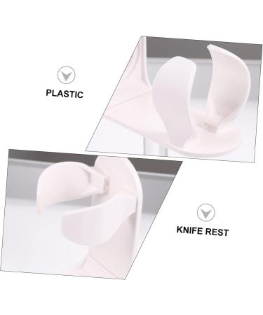 Minkissy 15 Pcs White Plastic Razor Holder & Clothes Rack - Versatile Wall Storage for Old Customers - Buy Online on GoSupps.com