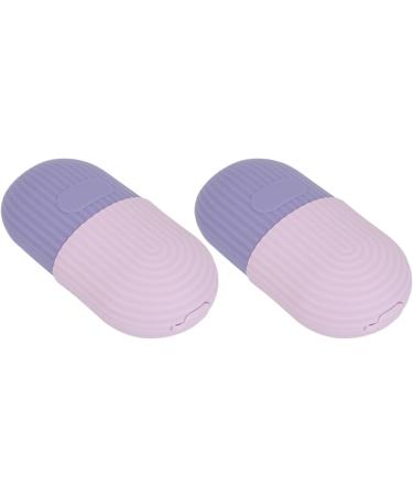 Ice Facial Roller Shrink Pore Easy to Use Ice Roller Shape Eye Bags Relief Portable for Women for Home (Purple) - Buy Online on GoSupps.com