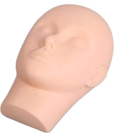 Fhuili Silicone Headscarf Window Puppet - Ideal Head Model for Massage Acupuncture Facial Care & Beauty Training - Buy Online on GoSupps.com