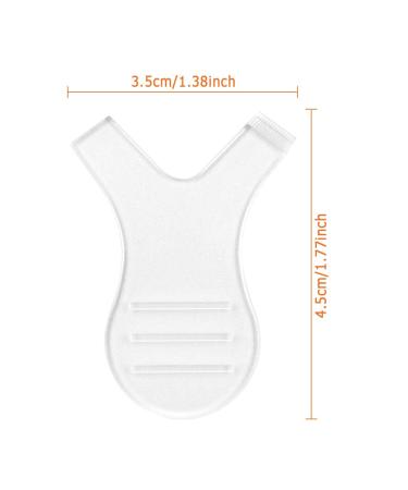 40-Piece Y Shape Eyelash Brush Set - Reusable Silicone Eyelash Combs for Extensions & Lifting | Quality Makeup Tool for Beauty - Buy Online on GoSupps.com