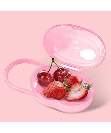 LMOIKESZ Travel-Friendly Nipple Diaper Safe & Durable Transparent Pacifier Storage Box - Buy Online on GoSupps.com