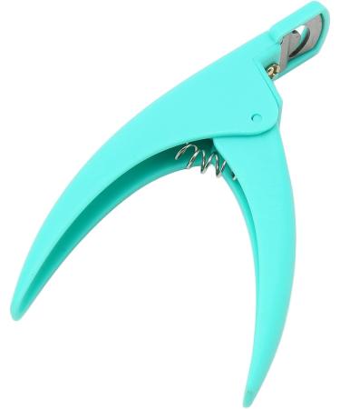 Nail Tip Cutter Nail Tip Trimmer Sturdy Stainless Steel Head DIY Plastic Handle Portable for Nail Salons for Home (Green) - Buy Online on GoSupps.com