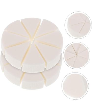 MAGICLULU 2 Sets Triangular Sponge Puff Make up Sponges Triangle Makeup Puff Triangle Sponge Puff Mini Powder Puff Lady Tools Cosmetic Puff Mini Sector Cosmetics Miss White 8.00X8.00X2.00CM White - Buy Online on GoSupps.com