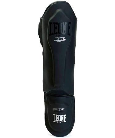 Shop LEONE 1947 PT119 L Black Shin Guards - Premium Protection for Fighting Sports | International Shipping Available - Buy Online on GoSupps.com