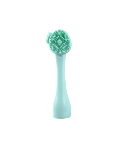 Facial Care Mud Silicone Brush Double-Head Soft Skin Instrument Cleansing Beauty Tools Zit (A One Size) One Size A