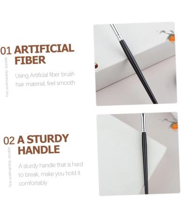VINTORKY 2pcs Eyebrow Brush Makeup Supplies Thin Eyeliner Brush Eye Brush Applicator Makeup Brush Wand Wood - Buy Online on GoSupps.com