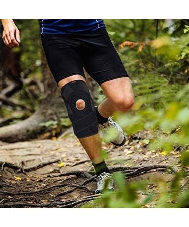 Thx4COPPER XL Hinged Knee Brace - Adjustable Open Patella with Straps & Stabilizers for Pain Relief & Support - Ideal for ACL LCL MCL Tears Arthritis Tendon Injuries - Buy Online on GoSupps.com