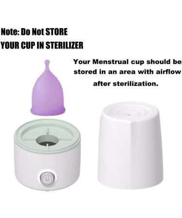 Mottery Menstrual Cup Steamer Machine - High Temperature 99.9% Dirty Removal in 8 Minutes - Leak-Free Feminine Hygiene Solution (Model Five) - Buy Online on GoSupps.com