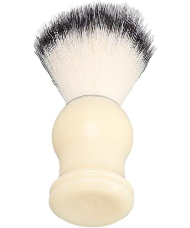 White Barber Duster Brush Easy Cleaning Neck Duster Brush with Curved Handle Face Duster Brush for Hair Cutting Portable Compact Barber Brush for Broken Hair Beard Removal - Buy Online on GoSupps.com