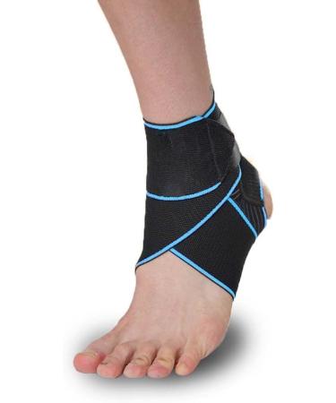 Milageto Supportive Foot Brace - High Quality Ankle Injury Recovery Aid | Blue | International Shipping Available - Buy Online on GoSupps.com