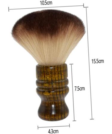 FRCOLOR 6 Pieces Hairdressing Brush Dust Brush for Face Barber Makeup Brush Urine Cleaner Wooden Brush Hair Removal Detergent Suite Dust Cloth Man Cleaning Brush Wood - Buy Online on GoSupps.com