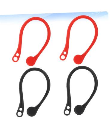 UKCOCO Earphone Hooks - 4 Pairs Silicone Ear Lip Covers for Headphones Sports Ear Hooks & Earplug Holder - Buy Online on GoSupps.com