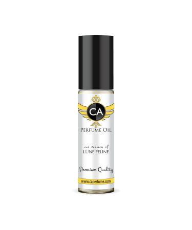 CA Perfume Impression of Lune Feline For Women & Men Body Oil Dupes Roll-On 0.3 Fl Oz/10ml