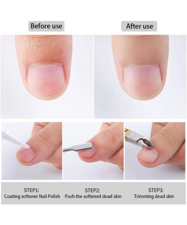 Premium Huture Haubzangen Short Corner Lifter & Nail Shaver Set - Stainless Steel Manicure & Pedicure Tools Kit - Buy Online on GoSupps.com