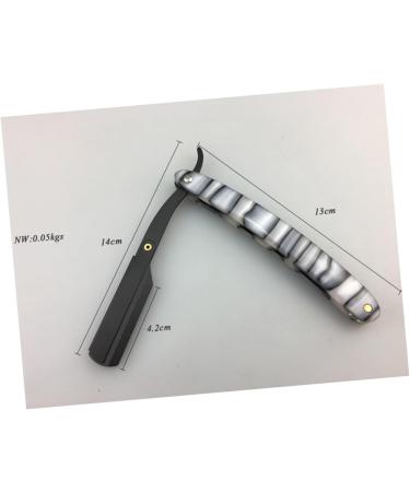 Angoily Men's Beard Shaver - Safe Manual Razor for Precision Grooming | International Shipping Available - Buy Online on GoSupps.com