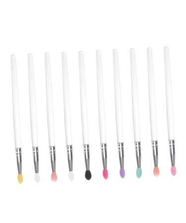 FRCOLOR 10pcs Eye Shadow Brush Make up Accessories Eyeshadow Women Makeup Brush Scrubber Miss Face