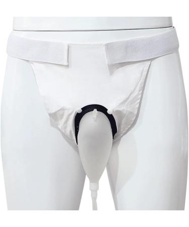 Portable Reusable Male Urinal Bag Wearable Elastic Waistband Pee Collector for Men - Buy Online on GoSupps.com