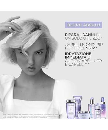 K RASTASE Blond Absolu - Radiance & Repair Routine for Blonde Hair - Highlighted & Bleached - with Hyaluronic Acid - Buy Online on GoSupps.com