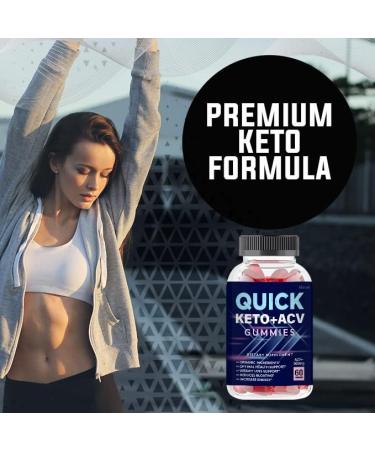 Quick Keto ACV Gummies - Apple Cider Vinegar Gummies for Quick Keto Results - Buy Online on GoSupps.com