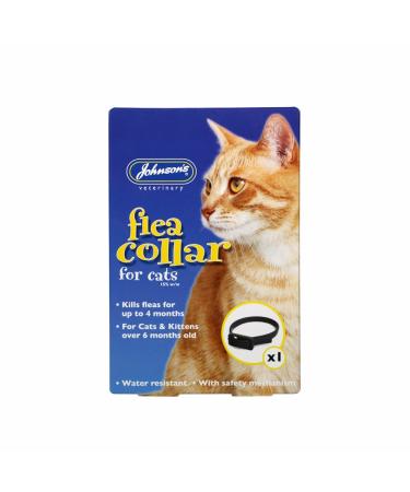 Johnsons Cat Plastic Flea Collar - Buy Online on GoSupps.com