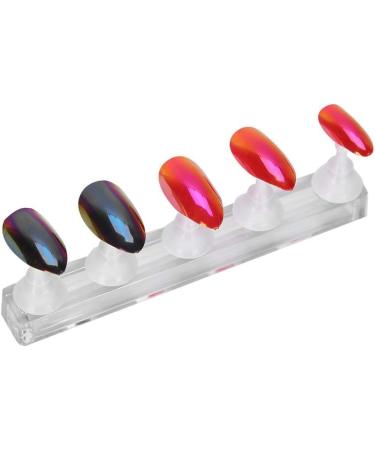Alupre Magnetic Nail Tip Practice Stand Professional False Nail Holder for Gel Polish Display & Manicure Tool Perfect for Nail Art Enthusiasts - Buy Online on GoSupps.com