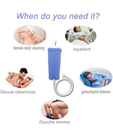 TopQuaFocus Enema Bag Kit - 2 Litre Home & Travel Coffee Enema Irrigator Set for Colon Cleaning - Men and Women - Buy Online on GoSupps.com