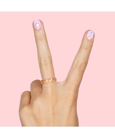 XO Fetti Kids Unicorn Nail Stickers - 524 Decals | Birthday Party Favors | DIY Home Activity | Cute Gift for Girls - Buy Online on GoSupps.com