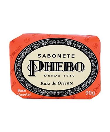 Phebo Linha Tradicional Sabonete em Barra de Glicerina Raiz do Oriente 90 Gr Classic Collection - Glycerin Bar Soap Oriental Radish 3.2 Oz