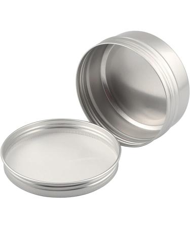 Buy 24-Pack 150ml Silver Empty Round Aluminum Cans with Screw Caps | Cream Candle & Cosmetic Storage - International Shipping Available - Buy Online on GoSupps.com
