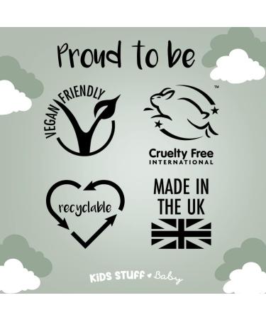 Kids Stuff Baby Shampoo 300ml - Natural & Organic | Dermatologist & Pediatrician Approved | Vegan & Cruelty-Free - Buy Online on GoSupps.com