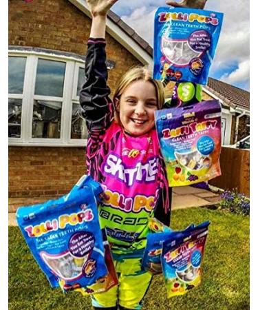 Zollipops Zaffi Taffy Clean Teeth Taffy Delicious Fruit Flavors 3.0 oz - Buy Online on GoSupps.com