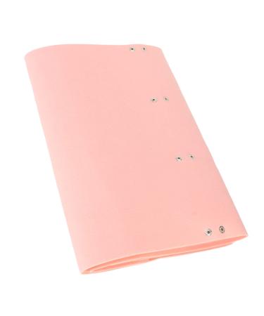 Hair Bow Holder Large Capacity Pink Frequently Used Deformation Prevention Easy Storage Easy to Fold Hair Clips Holder Felt Material for Door (3 Tier)