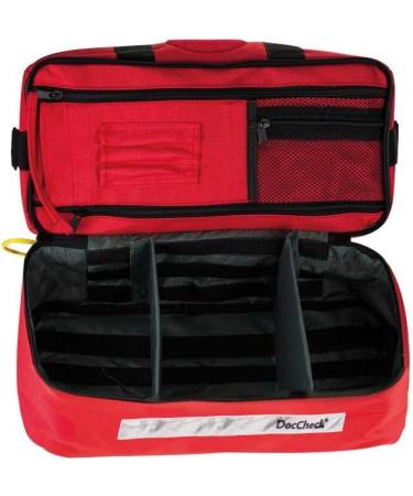 DocCheck Emergency Bag Pack M - Professional First Aid Bag with Customizable Interior | Ships Internationally - Buy Online on GoSupps.com