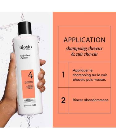 Nioxin System 4 Shampoo for Colored Thinning Hair Shampoo for colored thinning hair 300ml - Buy Online on GoSupps.com