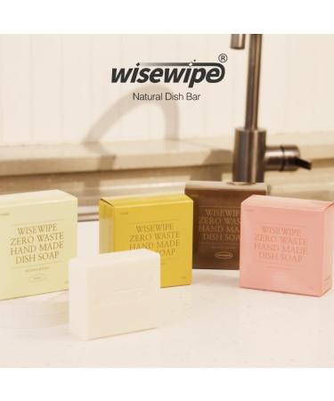 Zero Waste All Natural Kitchen Dish Soap Bar - Biodegradable & Eco-Friendly | 3.5oz Pack of 2 | Cinnamon Scent - Buy Online on GoSupps.com
