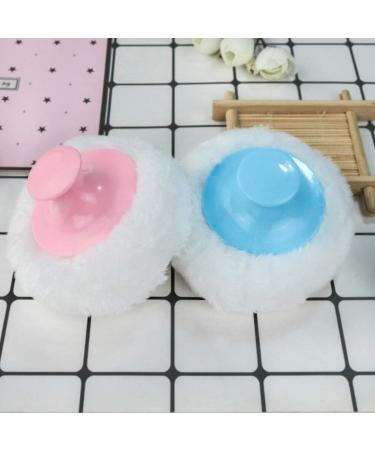 Milisten 4pcs Powder Puff Piff Paff Pouff Baby Powder Sponge Fur Powder Dusting Puff Newborn Nail Makeup Pad - Buy Online on GoSupps.com