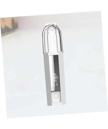 POPETPOP 1pc Rechargeable Facial Sprayer Electric Face Mister Portable Face Steamer Facial Mist Sprayer Electric Sprayer Spray Humidifier White Moisturizing Hydrating Instrument 15.60X3.60X3.60CM White - Buy Online on GoSupps.com