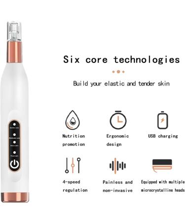 Microneedle Derma Microneedling 4 Modes Professional Microneedling Kit Cordless Electric Derma Auto 3 Replacement Cartridges Enhances Skin Elasticity 7.09x1.06x1.06 inches - Buy Online on GoSupps.com