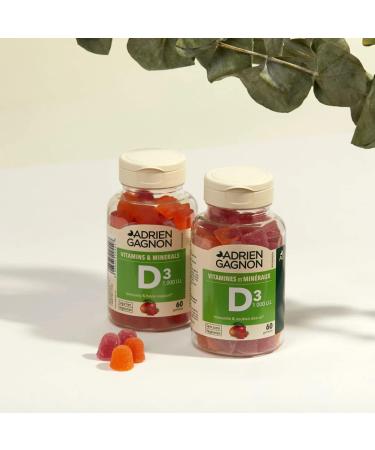 Adrien Gagnon - Sugar Free Vitamin D3 1000IU Gummies - Buy Online on GoSupps.com