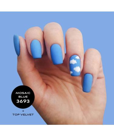 Sincero Salon - Top Coat Gel Polish Velvet Matt - For UV Gel Nail Polish - No Wipe Gel Top Coat - Nail Gel Polish - Gel Nails - Matte Finish - Smooths Nail Irregularities - Long Lasting - Buy Online on GoSupps.com