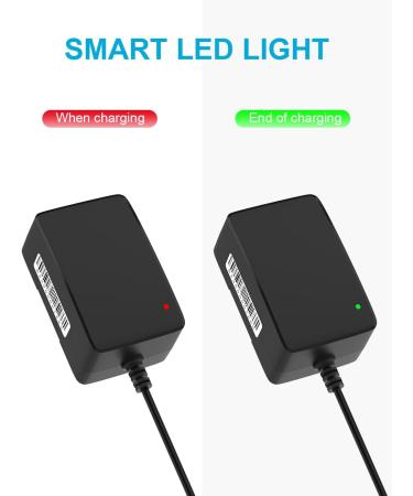 IBERLS Electric Scooter Charger for Razor Power Core E90 E95 - DC 12V Replacement Cord Adapter - Compatible with E-Punk, XLR8R, Scream Machine - Black - Buy Online on GoSupps.com