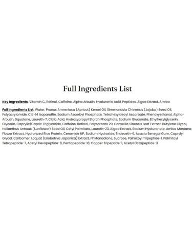 Urban Skin Rx Dark Circle Vitaleyez Treatment | Hydrate Firm & Brighten Under-Eyes | Vegan & Cruelty-Free | 0.5 Fl Oz - Buy Online on GoSupps.com